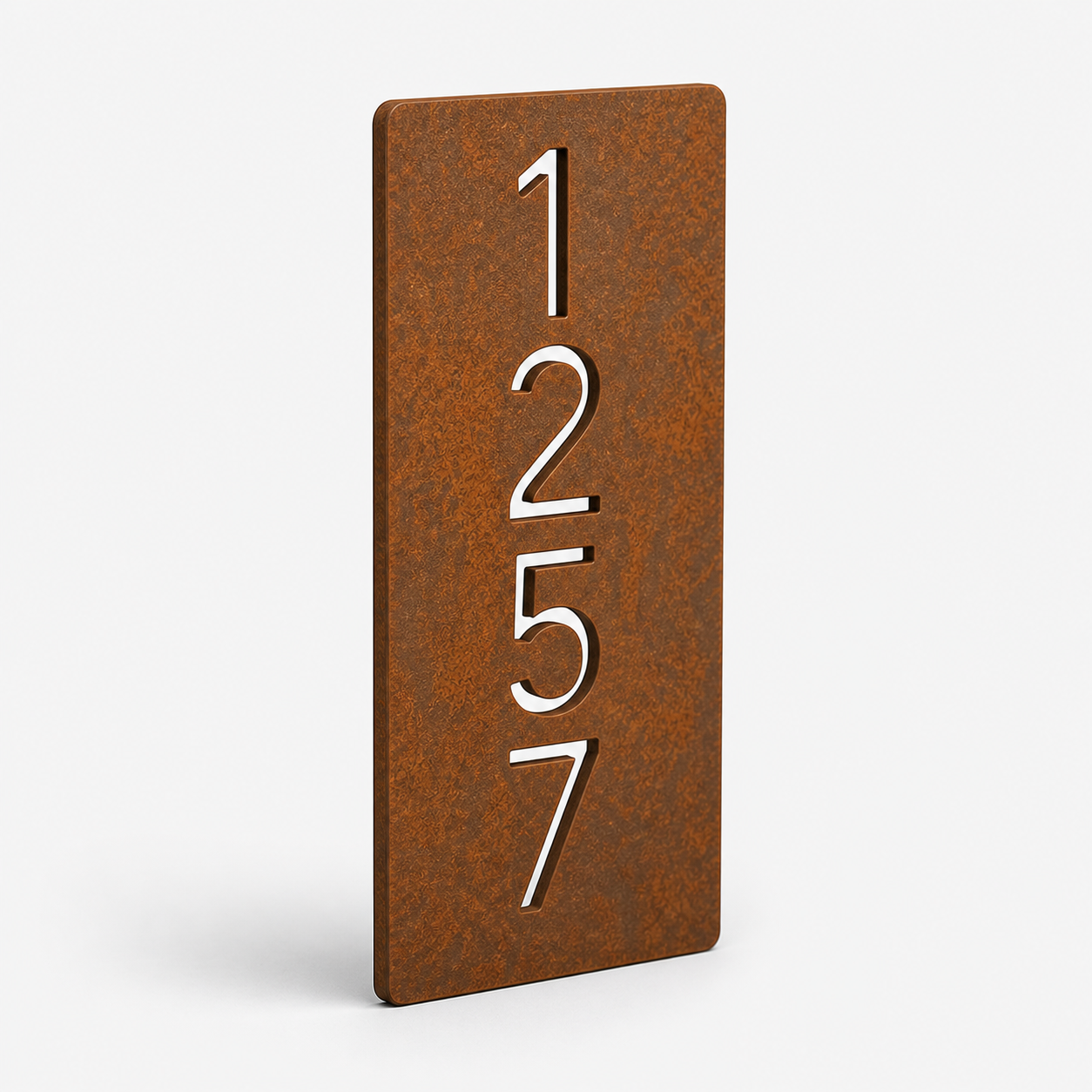 Modern Address Sign